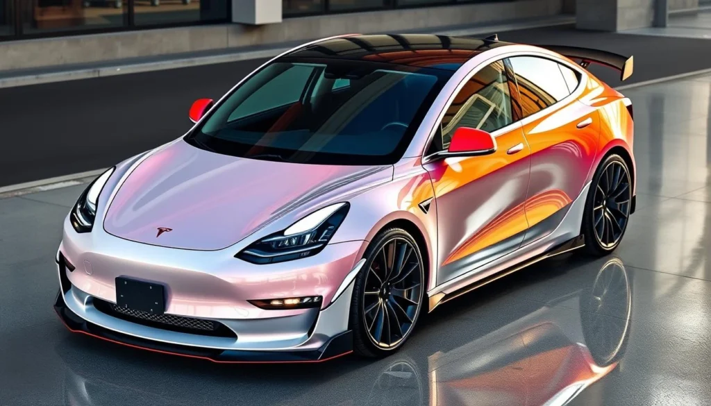 tesla model 3 body kit​