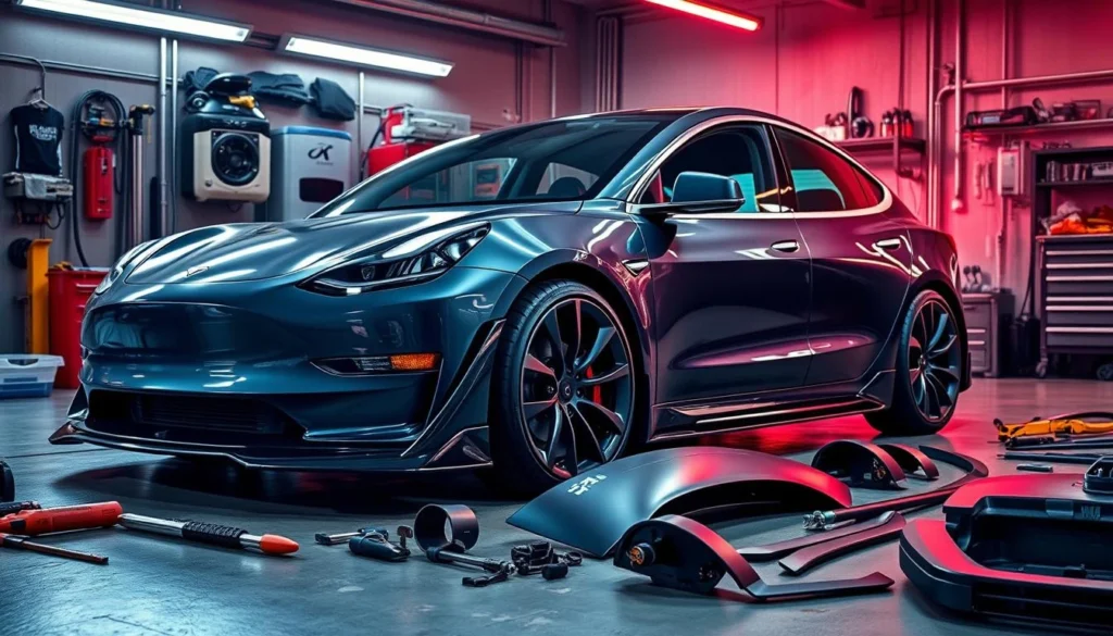 tesla model 3 body kit​